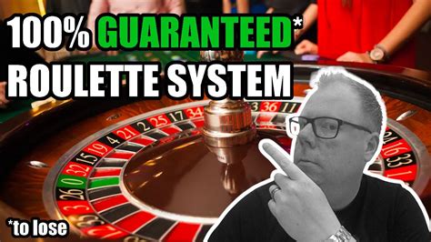The No Lose Roulette System .